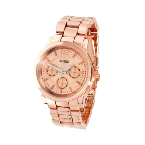 horloge rose goud